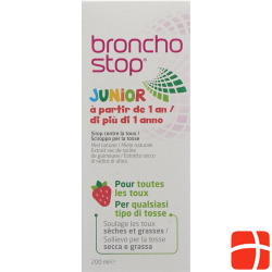 Bronchostop Junior cough syrup bottle 200ml