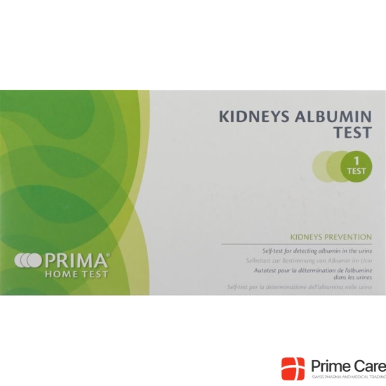 PRIMA HOME TEST Kidneys albumin test buy online