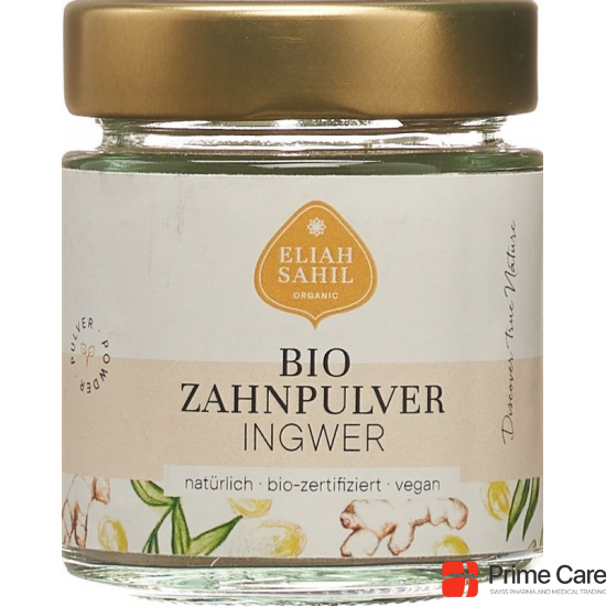 Eliah Sahil Zahnpulver Ingwer Dose 45g buy online