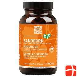 Naturkraftwerke Sanddorn Vegicaps Bio 150 Stück