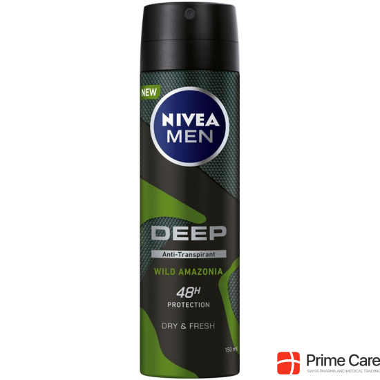 Nivea Male Deo Deep Aeros Wild Amaz (n) Spray 150ml buy online