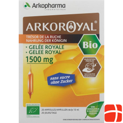 Arkoroyal Gelee Royale 1500mg Bio Oz 20x 10ml