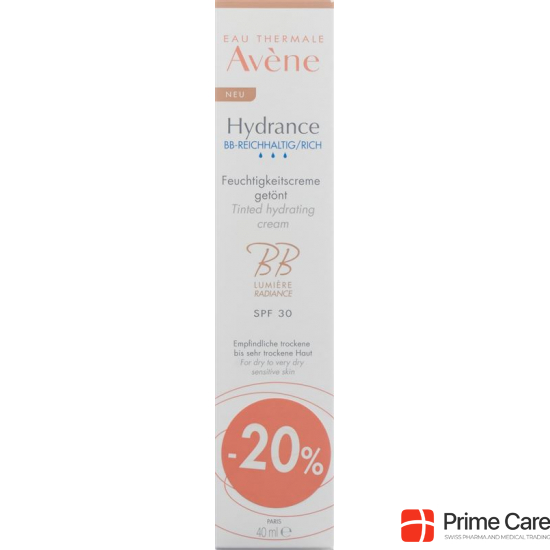 Avène Hydrance BB Reichhaltig SPF 30 -20% 40ml buy online