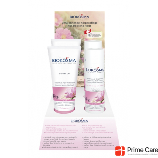 Biokosma Body Care Display Bio-Wildrose Holunderbl buy online