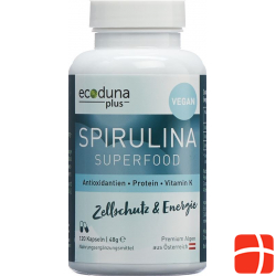 Ecoduna Plus Spirulina Kapseln Dose 120 Stück