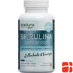 Ecoduna Plus Spirulina Tabletten Dose 360 Stück