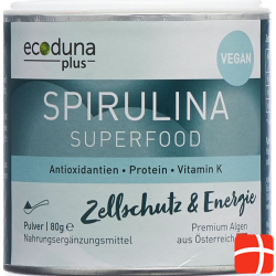 Ecoduna Plus Spirulina Pulver Dose 80g