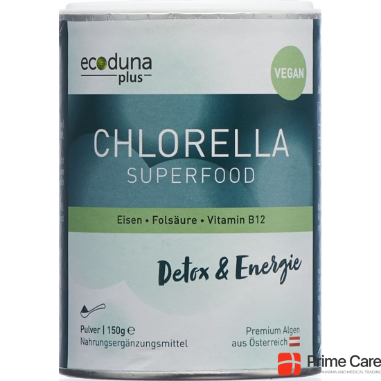 Ecoduna Plus Chlorella Pulver Dose 150g buy online