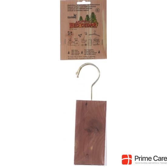 Rote Zeder Zedernholz Aufhänger 2 Stück buy online