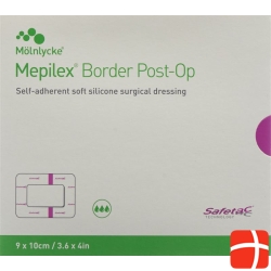 Mepilex Border Post OP 9x10cm 10 pcs