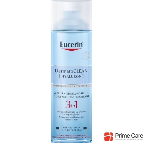 Eucerin Dermatoclean 3in1 cleaning fluid Mizellentechnologie Fl 200 ml