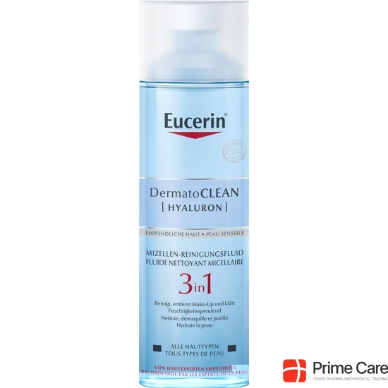 Eucerin Dermatoclean 3in1 cleaning fluid Mizellentechnologie Big Size Fl 400 ml