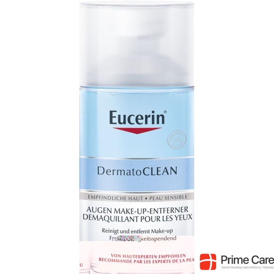 Eucerin Dermatoclean 2 phases eye makeup remover Fl 125 ml