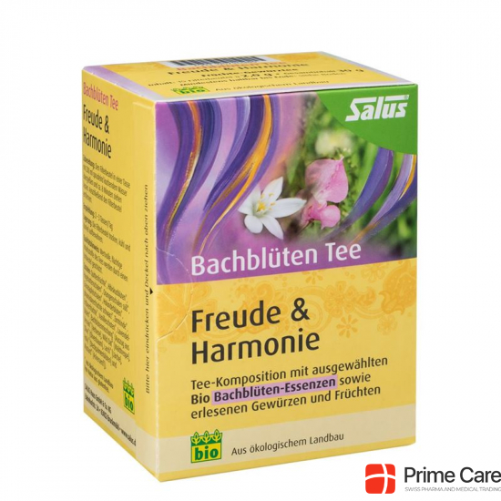 Salus Bach flowers tea joy harmony organic 15 pieces buy online