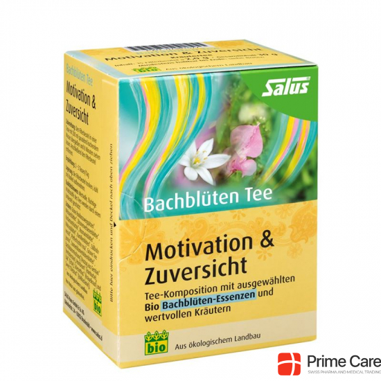 Salus Bach Flower Tea Motivation Confidence Organic 15 pieces buy online