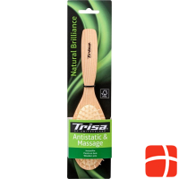 Trisa Natural Brilliance rubber brush wooden pencils