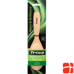 Trisa Natural Brilliance rubber brush wooden pencils