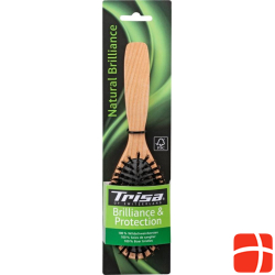 Trisa Natural Brilliance Hairbrush Pure bristles