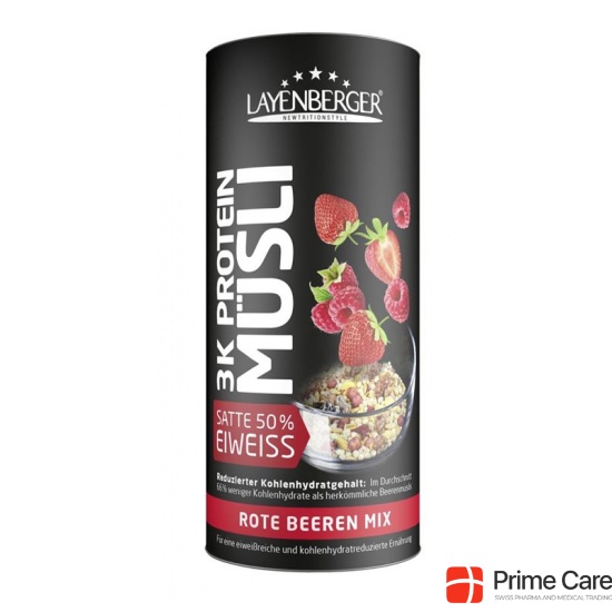 Layenberger 3k Protein-Muesli Rote Beeren 360g buy online