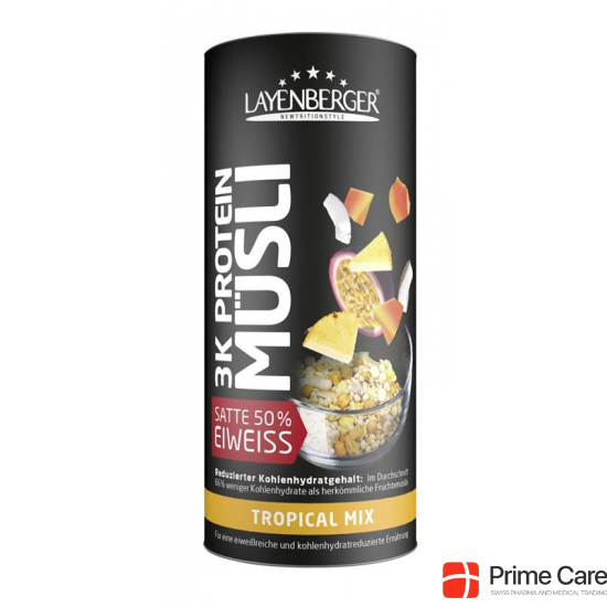 Layenberger 3k Protein-Muesli Tropical Mix 360g buy online