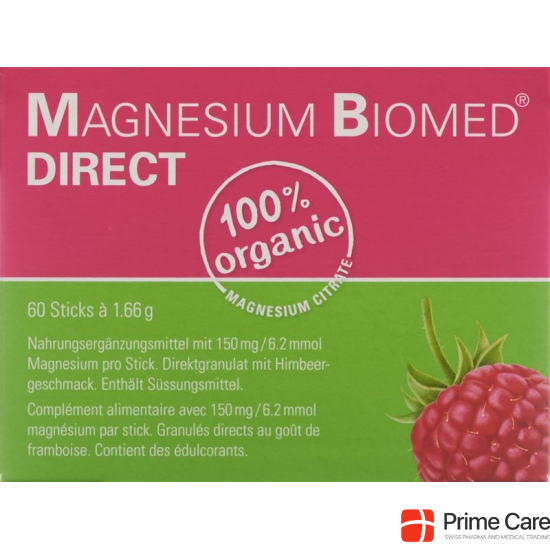 Magnesium Biomed Direct Granulate Stick 60 pieces buy online