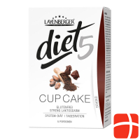 Layenberger Diet5 Cup Cake Schoko 5x 45g