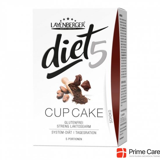 Layenberger Diet5 Cup Cake Schoko 5x 45g buy online