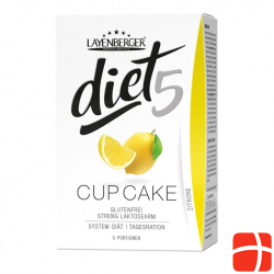 Layenberger Diet5 Cup Cake Zitrone 5x 45g