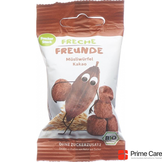 Freche Freunde Muesliwürfel Kakao 20g buy online