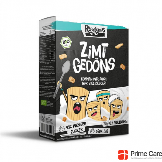 Rebelicious Cerealien Zimt Gedoens Bio 275g buy online