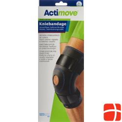 Actimove Sport Knee Support L Adjustable Pad Stabilising Bars