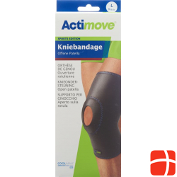 Actimove Sport Knee Support L Open Patella