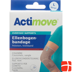 Actimove Everyday Support Elbow Bandage L Pads, Velcro Tape