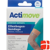 Actimove Everyday Support Elbow Bandage XL Pads, Velcro Tape