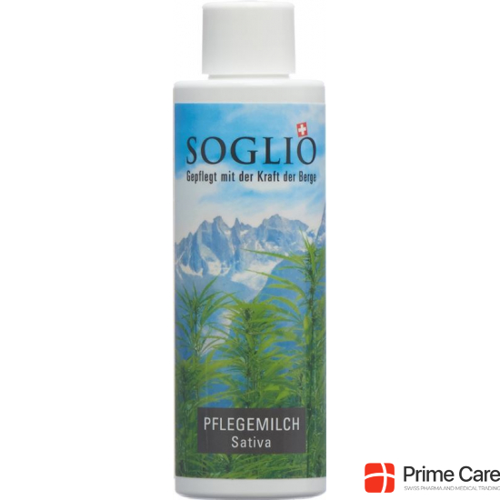 Soglio Pflegemilch Sativa Flasche 100ml buy online