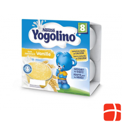 Nestle Yogolino Geschm Vanille 8m (neu) 4x 100g