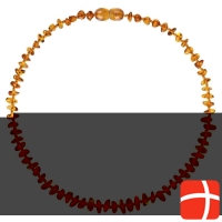Amberos natural amber necklace Baby Nuggets Honey
