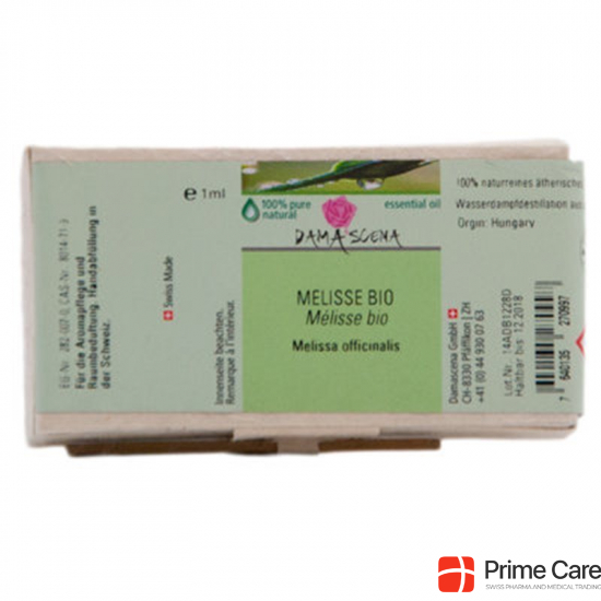 Damascena Melisse Ätherisches Öl Bio 1ml buy online