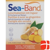 Sea-band Ginger lozenges 24 pieces