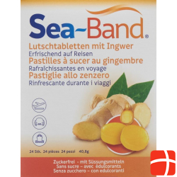 Sea-band Ginger lozenges 24 pieces