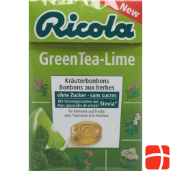 Ricola Greentea-Lime Oz M Stevia Box 50g