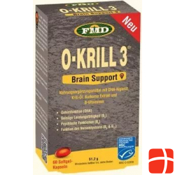 Fmd O-krill 3 Brain Support Kapseln Blister 60 Stück