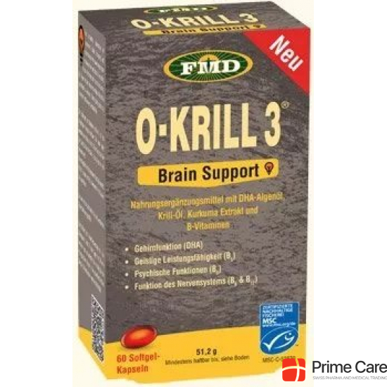 Fmd O-krill 3 Brain Support Kapseln Blister 60 Stück buy online