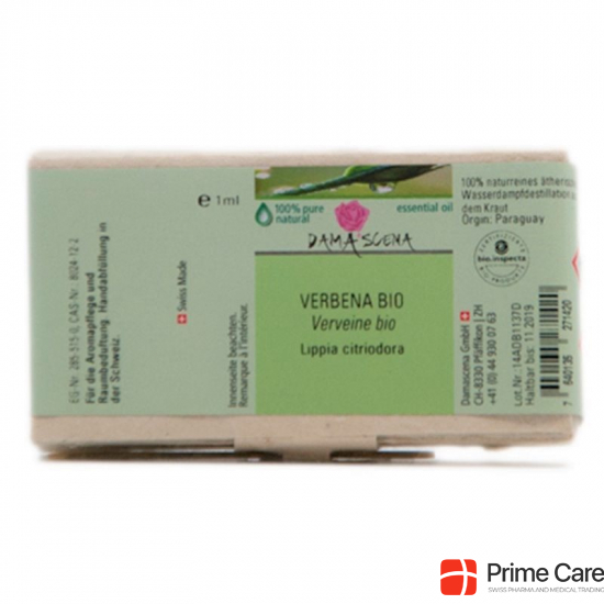 Damascena Verbena Ätherisches Öl Bio 1ml buy online