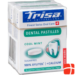 Trisa Dental Pastille Steller Fresh Mint Duo 6 Stück