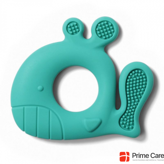 Babyono Whale Pablo Blue Silicone Teether buy online