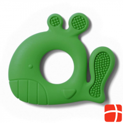 Babyono Whale Pablo Green Silicone Teether