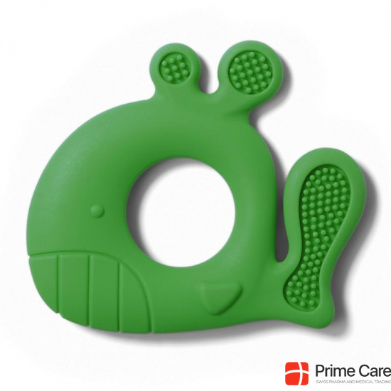 Babyono Whale Pablo Green Silicone Teether buy online