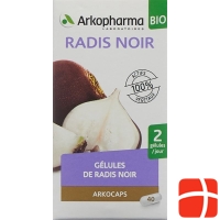 Arkocaps black radish organic jar 40 capsules