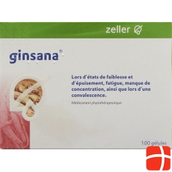 Ginsana hard capsules 100 pcs